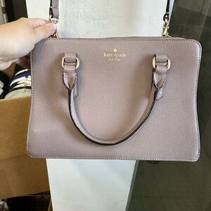 Mauve Kate Spade side bag